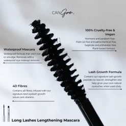 CanGro Long Lashes Lengthening Mascara -Skin Care Store CanGro Long Lashes Lengthening Mascara
