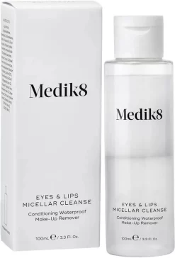 Medik8 Eyes & Lips Micellar Cleanse -Skin Care Store Medik8EyesandLipsMicellarCleanse100ml