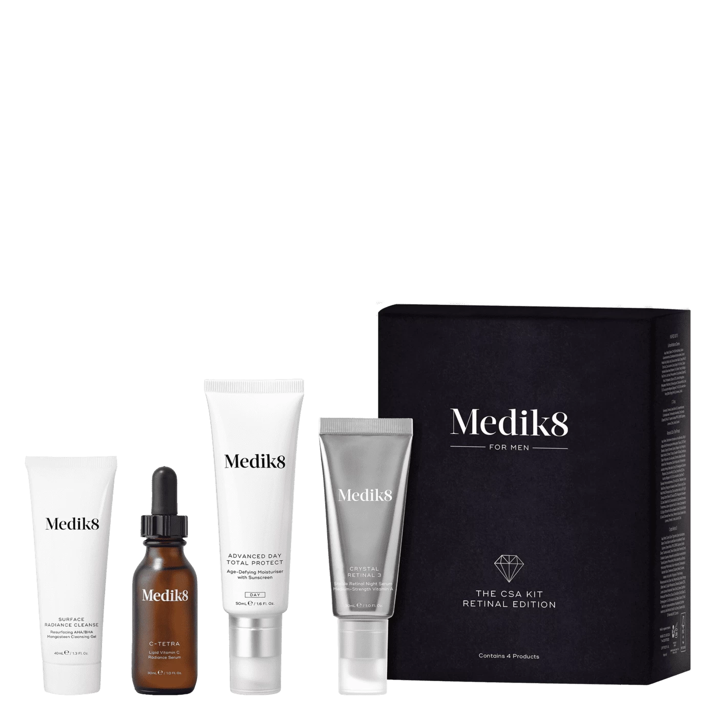 Medik8 The CSA Kit Retinal Edition For Men 1 Medik8 The CSA Kit Retinal Edition For Men