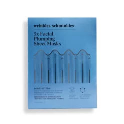 Wrinkles Schminkles Facial Plumping Sheet Mask - 5 Pack