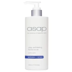 Asap Daily Exfoliating Facial Scrub -Skin Care Store asap asap daily exfoliating facial scrub 300ml