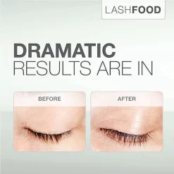 LashFood Phyto-Medic Eyelash Enhancer Serum -Skin Care Store lashfood before and after