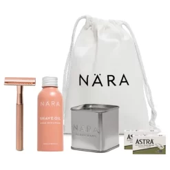 Nära Shaving Starter Kit - Matte Gold