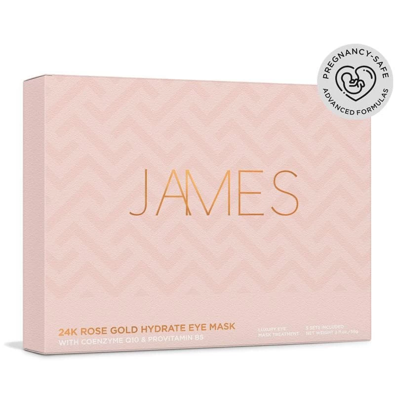 James 24K Rose Gold Eye Mask 1 James 24K Rose Gold Eye Mask
